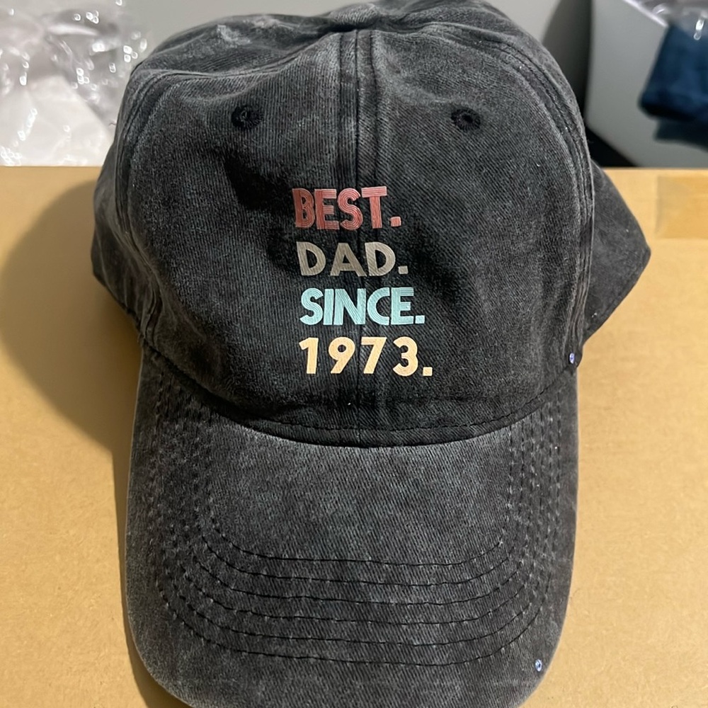 Hat-Best Dad since 1973
